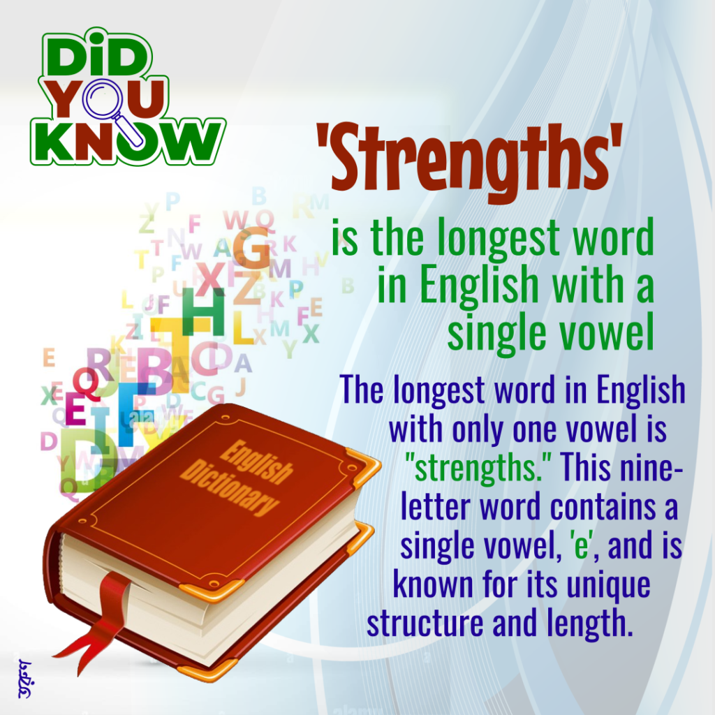 The Longest Single-Vowel Word