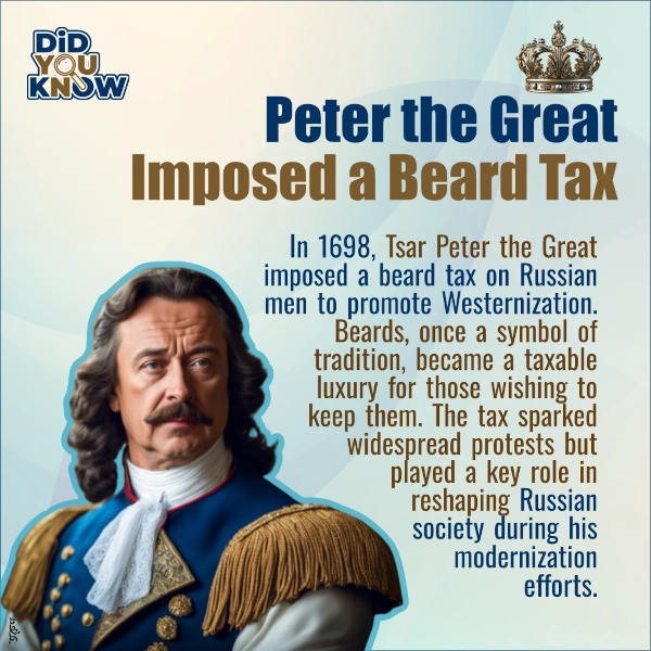 Peter the Great and the Beard Tax