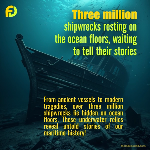 Shipwrecks on the Ocean Floors